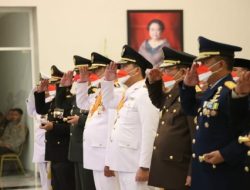 OD-SK Bareng Forkopimda Ikuti Upacara Detik-detik Proklamasi