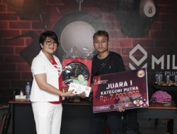 Rivo – Claudia Juara, Miland Billiard and Cafe Topang Atlet Berprestasi
