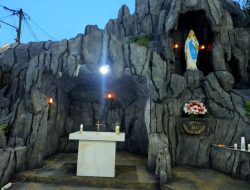 Gua Maria di Paroki Santo Mikael Perkamil Diresmikan