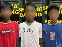 Tiga Bocil Pelaku Penganiayaan Kompleks Patung Kuda Manembo-Nembo Dibekuk Resmob Polres Bitung