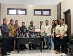 PD KMHDI Sulut Jadi Organisasi Pertama yang Terakreditasi Sebagai Pemantau Pemilu di Bawaslu Sulut