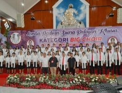 Pelsus GMIM Wilayah Manado Timur I Tampil Memukau Diajang Lomba Paduan Suara Big Choir