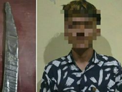 Terduga Pelaku Pengancaman dengan Sajam di Kakenturan Dua, Diamankan Polsek Maesa