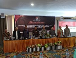 KPU Kotamobagu Gelar Sosialisasi Tahapan Jadwal Pemilu 2024 Bersama Stakeholder, Media Masa dan NGO