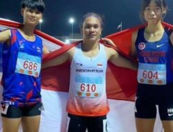 Valentine Lonteng Tercepat di Asian Youth Athletics Championship Kuwait 2022