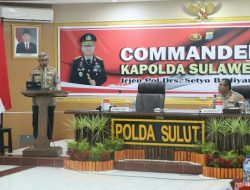 Commander Wish Kapolda Sulut Irjen Pol Setyo Budiyanto, ini Arahannya