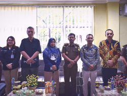 Sembangi Kejari Bitung, Deslie CS Diterima Kajari Fauzal
