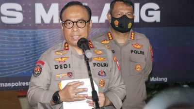 Polri Pastikan Tindak Tegas Pelaku Anarkis Di Luar Stadion Kanjuruhan
