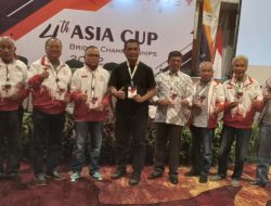 Target Dua Emas Tercapai di The 4th Asia Cup Bridge Championship, Indonesia Juara Umum
