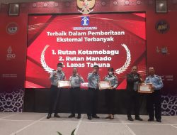 Rutan Manado Berjaya di Pemberitaan Eksternal Terbanyak