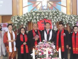 Pdt Julien Karwur Dilantik Sebagai Ketua BPMJ Kakaskasen Pniel