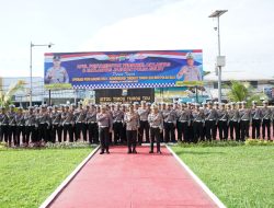 Polda Sulut Gelar Apel Penyambutan Personel Purna Tugas Pengamanan KTT G20 BKO Polda Bali