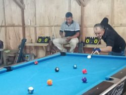 Tim Biliar Minahasa Incar Medali Emas PORPROV Sulut