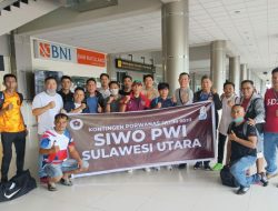 Tarung di Porwanas, Kontingen SIWO PWI Sulut Menuju Malang