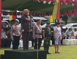 Wali Kota Tatong Bara Pimpinan Apel Gelar Pasukan Operasi Lilin Samrat 2022