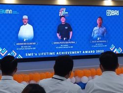 SME’s Lifetime Achievemnet Award Oleh BRI Regional Office Manado
