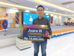 Terima Penghargaan SME’s Lifetime Achievement Award, Sangkay: BRI Sangat Membantu