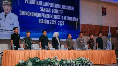 Wali Kota Ingatkan Hal Ini ke 15 Sangadi yang Baru Dilantik