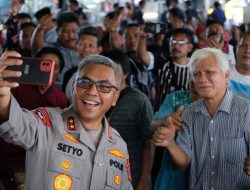 Kapolda Sulut Hadiri Jumat Curhat dan ‘Blusukan’ di Pasar Bersehati Manado