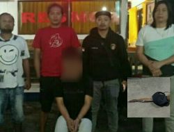 Tikam Korban dengan Kunci Kontak Sepeda Motor, VA Diamankan Tim Resmob Polres Kotamobagu