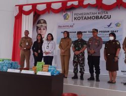 Wali Kota Tatong Bara Hadiri Pemusnahan Obat Batuk Sitaan BPOM Manado