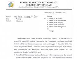Pemkot Ingatkan Seluruh SPBU di Kotamobagu Soal Penyaluran BBM Jenis Solar