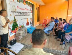 PWI Sulut Bareng PT JJM Rayakan Natal Bersama Komunitas Tunanetra Paal IV