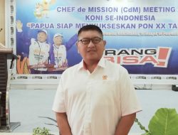 Theo Kawatu Apresiasi Valentin Lonteng, Kans Penyumbang Emas PON 2024