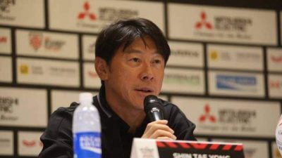 Shin Tae-yong Minta Maaf Setelah Skuad Garuda Gagal ke Final