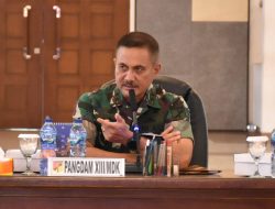 Pangdam XIII/Mdk Pimpin Rakorwil dan Rakorpam Bahas Kedatangan Presiden RI