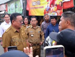 Antisipasi Lonjakan Harga Wali Kota Bitung Pantau Pasar Girian