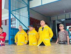 Lumbuun Tinjau Lapas Manado yang Terendam Banjir