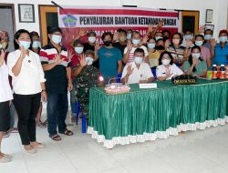 Pemdes Watutumou Salurkan Bantuan Pangan Tahap Dua