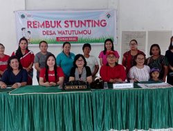 Sylvana: Gelar Rembuk Stunting, Desa Watutumou Fokus Percepatan Penanganan