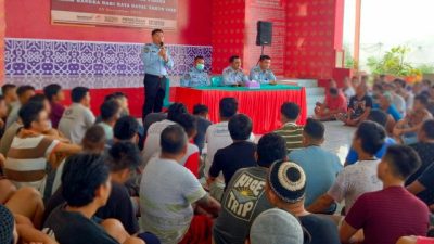 Ka Rutan Manado Sosialisasi Perpanjang Asimilasi, WBP Beri Aplaus