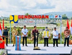 Resmikan Bendungan Kuwil, Jokowi Harapkan Jadi Pembangkit Listrik