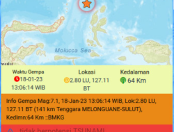 Gempa Magnitudo 7.1 Goyang Sulut, Hati-hati Susulan