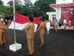 Pemdes Watutumou Gelar Upacara Peringatan Detik-detik Proklamasi Kemerdekaan Ke 77 RI