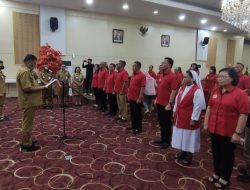 Pengurus LPP Pesparani Katolik Sulut Dilantik, Tuhan Kiranya Beri Rahmat