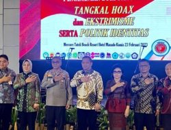 Wali Kota Tatong Bara Hadiri Pencanangan Duta Sulut Aman Tangkal Hoax