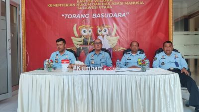 Pelatihan Teknis Keimigrasian Kanwil Kemenkumham Sulut 