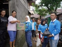 Serahkan Bantuan Korban Banjir dan Longsor di Manado, Ketua KNPI Bolmong Berharap Manado Segera Pulih