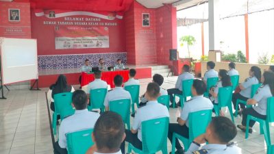 Satukan Pemahaman UUP dan Kitab UUHP di Rutan Manado