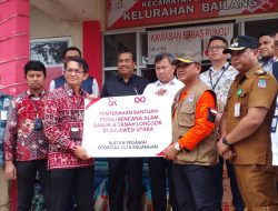 FKIJK Sulut Bantu Bapok untuk Korban Banjir Manado