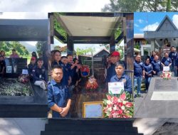 PWI Tomohon Ziarah ke Makam Efradus, Roeroe dan Spego