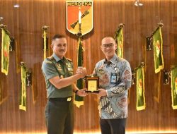 Pangdam XIII/Mdk Terima Kunjungan Kakanwil Kemenkumham Sulut