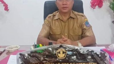 Turnamen Bola Voli SMKN 1 Airmadidi Jaring Pemenang