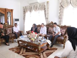 Wali Kota Tatong Bara Terima Kunjungan KPUD dan Petugas Pantarlih