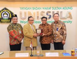 Jasa Raharja dan Unissula Teken MoU Tentang Sinergi Keselamatan Lalu Lintas