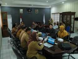 Wakili Wali Kota Tatong Bara, Sekda Sofyan Terima Kunjungan Kerja BPS Sulawesi Utara